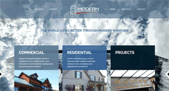 Desktop Screenshot of modernglazing.com