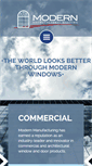 Mobile Screenshot of modernglazing.com